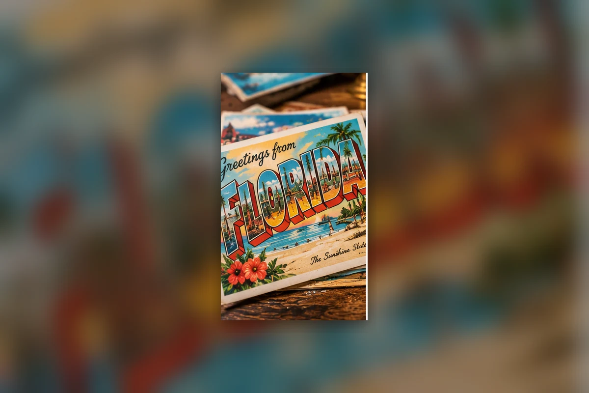 Florida large-letter postcards collector reference image