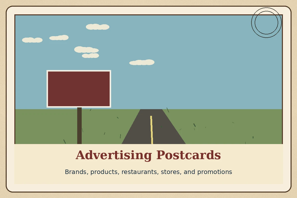 Advertising Postcards